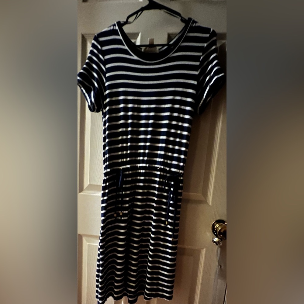Michael Kors T-shirt dress Navy/white Sml